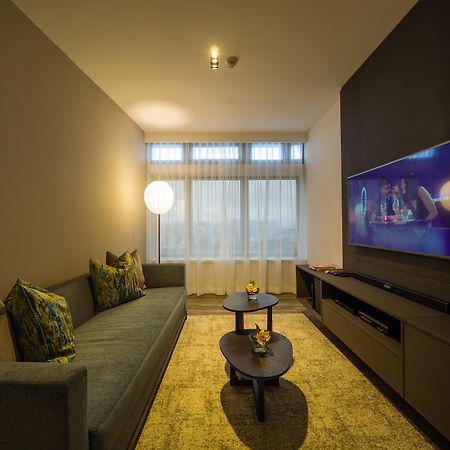 Parkroyal Serviced Suites Singapur Exteriér fotografie