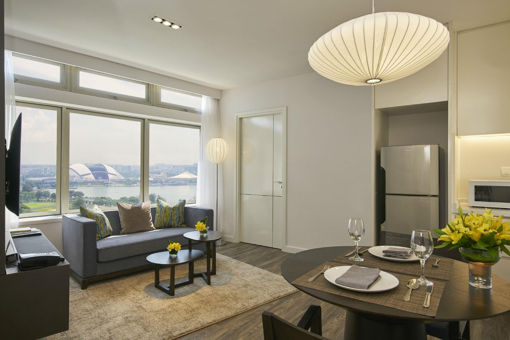 Parkroyal Serviced Suites Singapur Exteriér fotografie