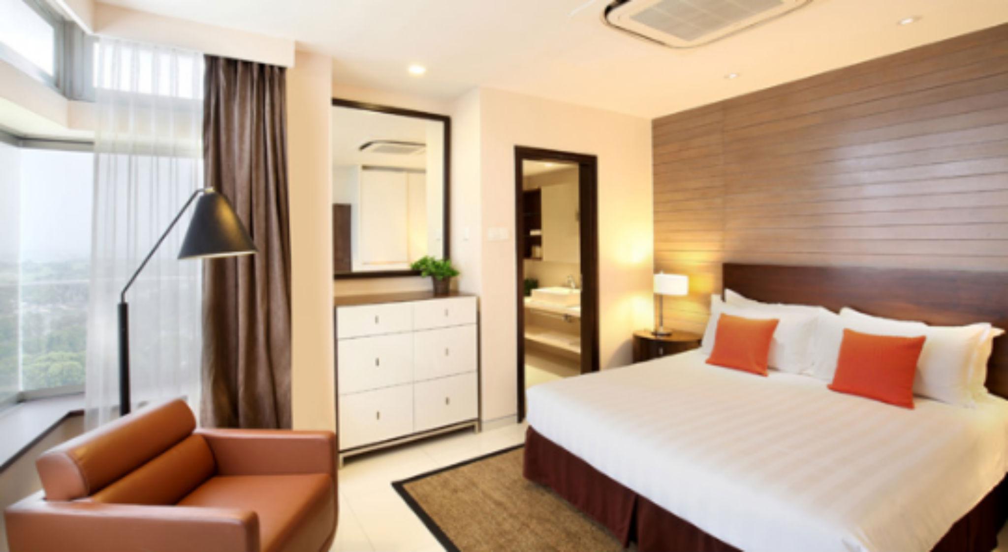 Parkroyal Serviced Suites Singapur Exteriér fotografie