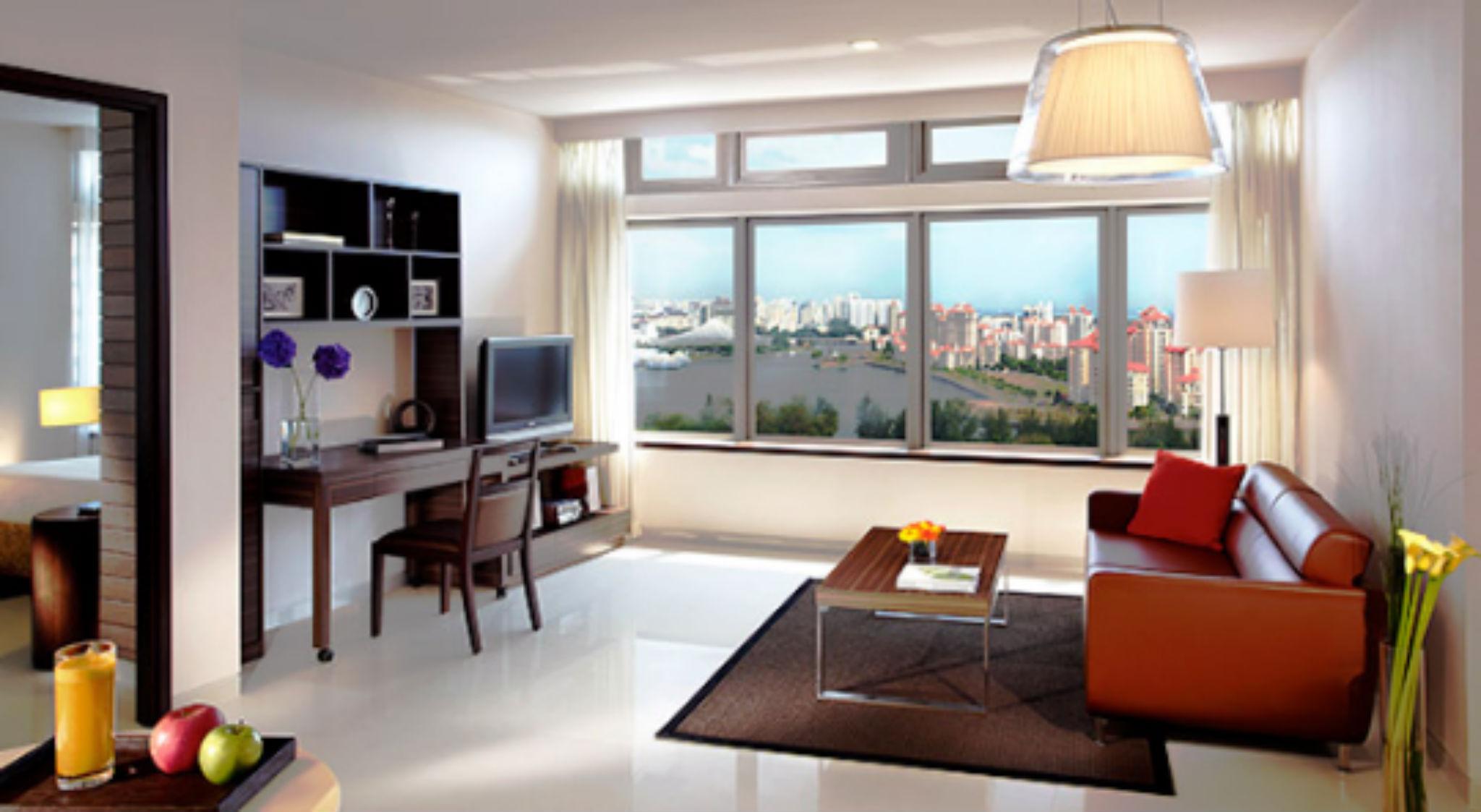 Parkroyal Serviced Suites Singapur Exteriér fotografie