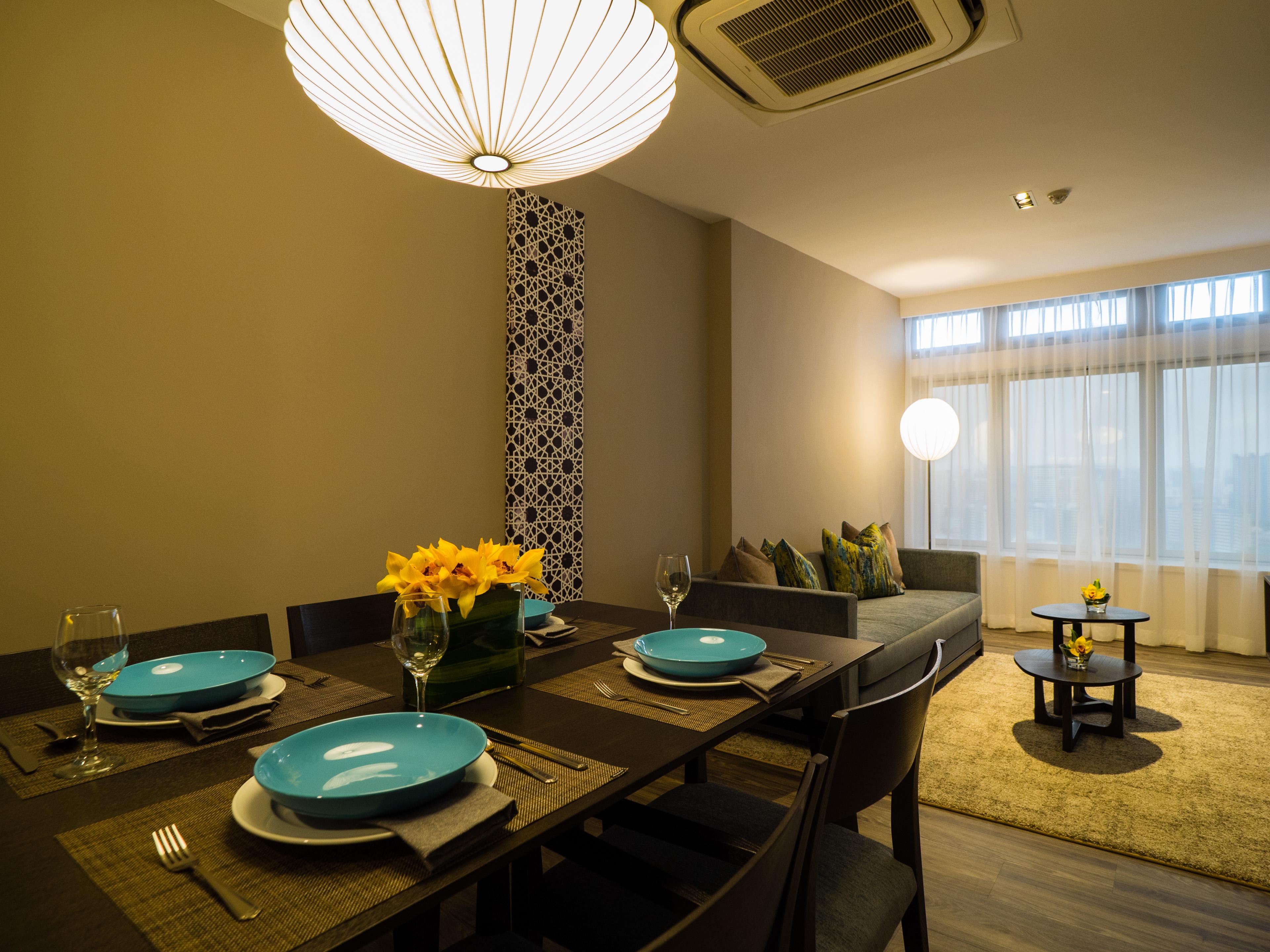 Parkroyal Serviced Suites Singapur Exteriér fotografie