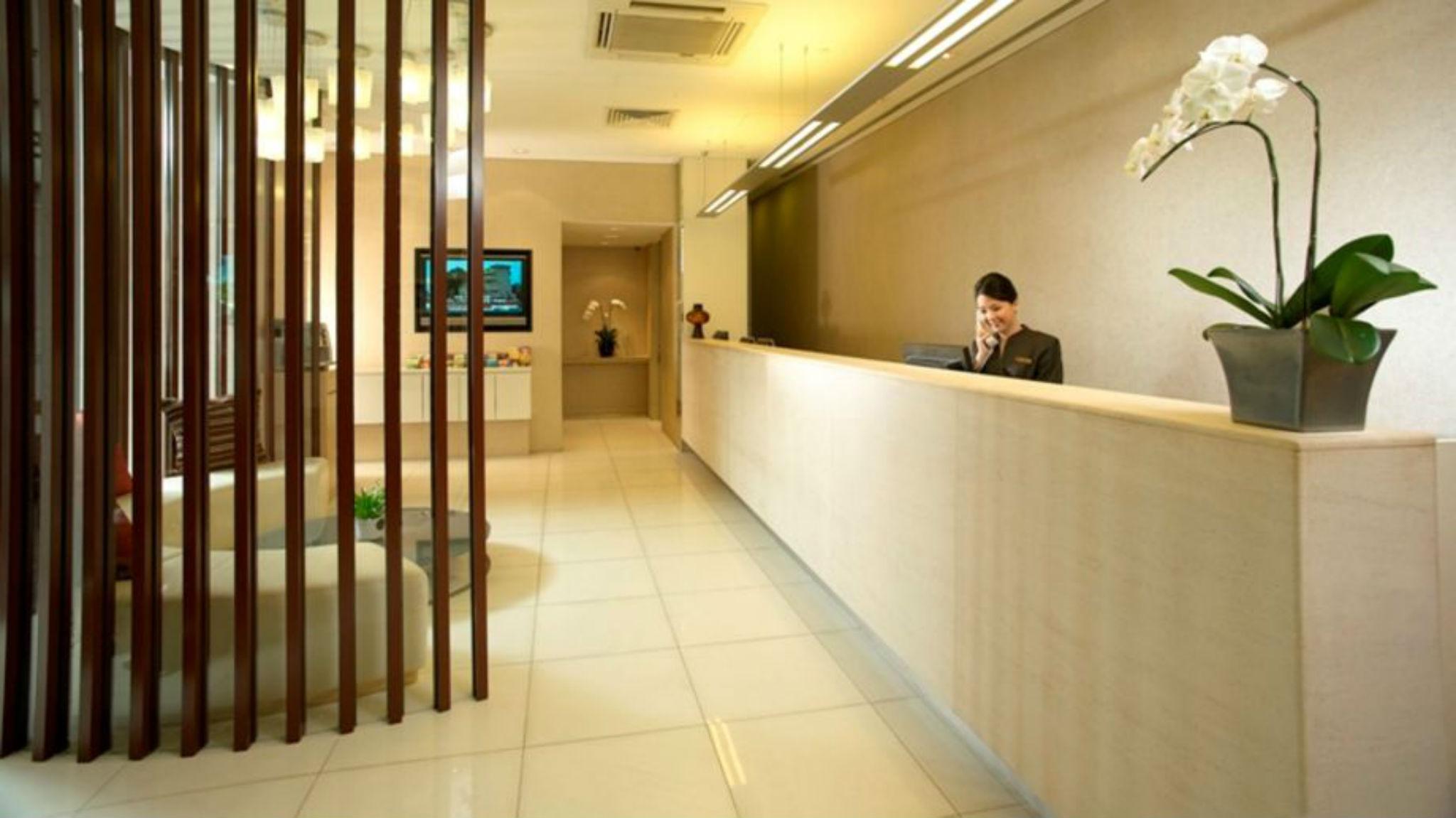 Parkroyal Serviced Suites Singapur Exteriér fotografie