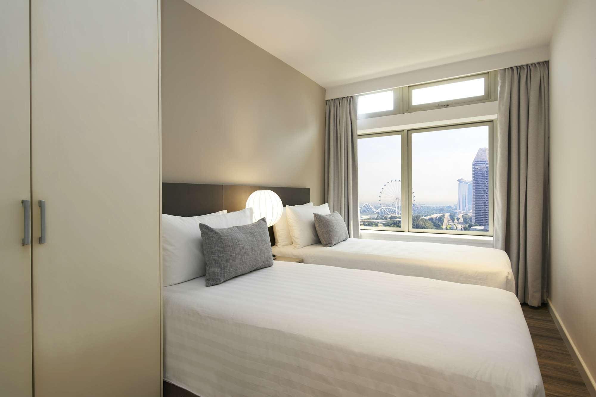Parkroyal Serviced Suites Singapur Exteriér fotografie